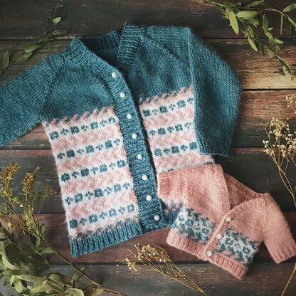 Magali Cardigan Knitting pattern by Gabrielle Vézina | LoveCrafts