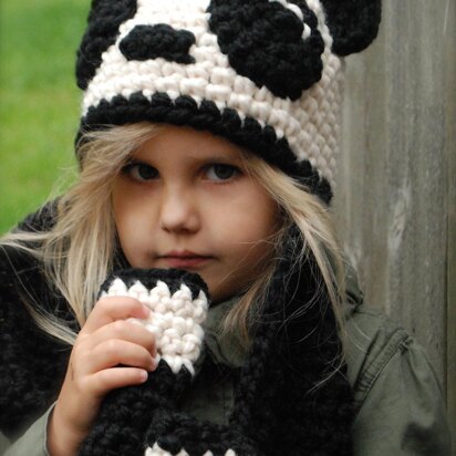 Paige Panda Hat/Scarf