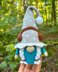 Winter gnome with earmuffs