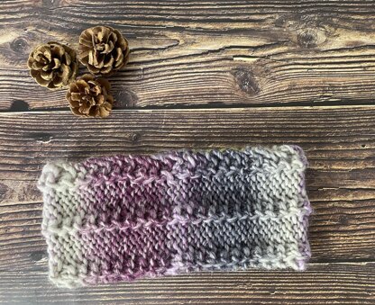 Faux Cable Chunky Headband