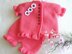 Knitting PATTERN Baby Girl Jacket Baby Bloomers