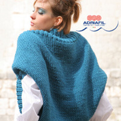 Gaia Shrug in Adriafil Charme - Downloadable PDF