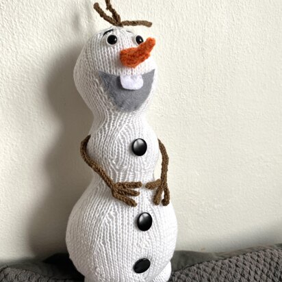 Pattern Amigurumi Snowman Olaf Frozen