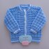 Finley Unisex Baby Cardigan knitting pattern 20 & 22" chest size