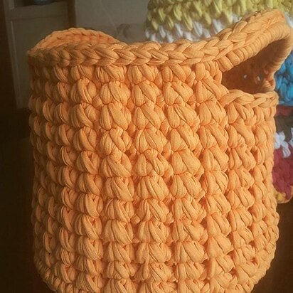 Chunky Baskets crochet pattern