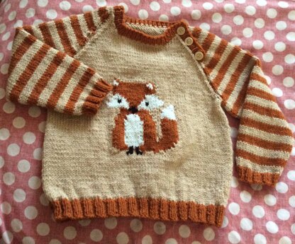 Fox sweater