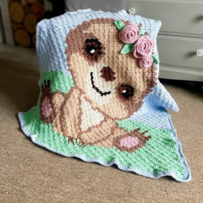 C2C Sloth Blanket