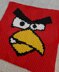 Red Bird Square Blanket 60x60 Grid Intarsia Crip C2C Crochet Tutorial