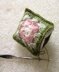 1:12th scale shabby chic throw