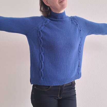 Cable connection pullover