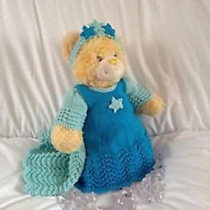 Frozen Elsa inspired costume for bear