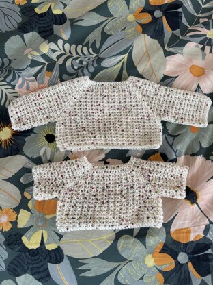 Winter White Jumper for Teddy or Dolly