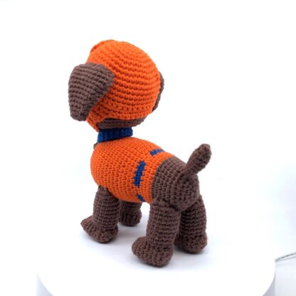 Paw Patrol Zuma crochet pattern