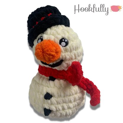 Easy snowman amigurumi