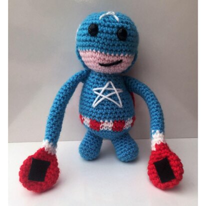 Superhero Captain America Doll