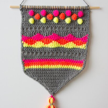 Splash Of Neon Wallhanging