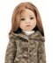 GOTZ/DaF 18" Doll Bear Hooded Jacket