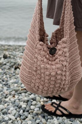 Vintage Vibe Beach Bag