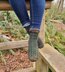 Spruce Cable Socks