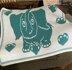 LovePrints Elephant Blanket