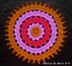 Sun Mandala Crochet Doily Pattern For Home Decor