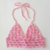 Strawberry Ombre Bikini Top