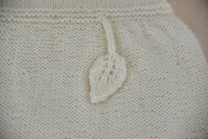 Fingering Weight 4 Ply Leaf Romper