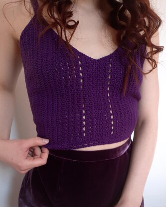 Purple magic top