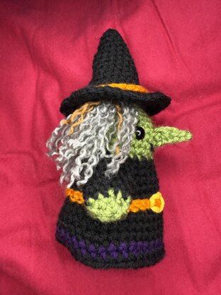 Witch & Cat Flip Doll Crochet Pattern (Halloween Amigurumi)