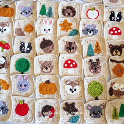 Woodland Granny Squares