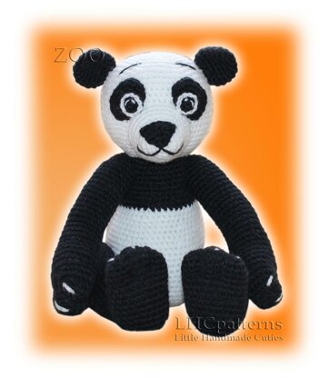 Panda Crochet Pattern, Crochet Panda, Panda Amigurumi Pattern