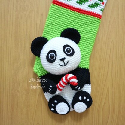 Panda Christmas Stocking