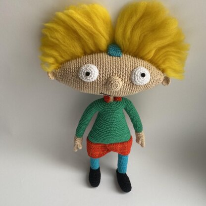 Hey Arnold PDF crochet pattern