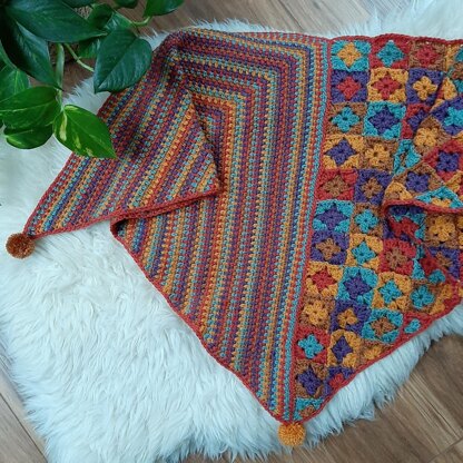 Fox's Way Shawl