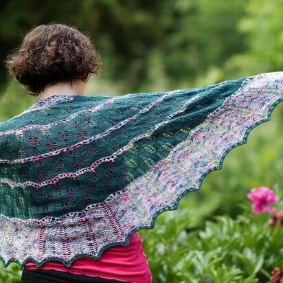 Peony Shawl