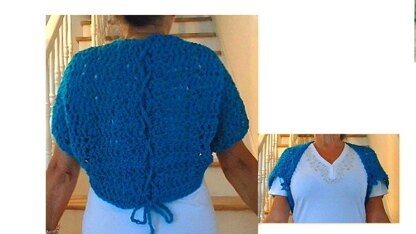 839 PEACOCK SHRUG