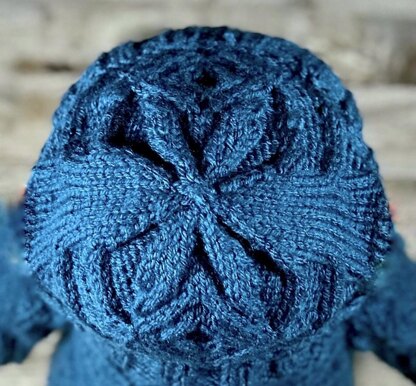 Cabled Beanie for Baby