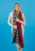 Spirited Striped Scarf - Free Crochet Pattern for Women in Paintbox Yarns 100% Wool Chunky Superwash by Paintbox Yarns