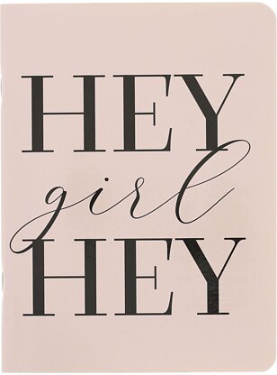 Teresa Collins Designer Notebook 6"X8" - Hey Girl Hey