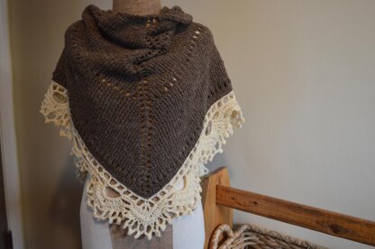 Living on a Prayer Shawl pattern by Annie Lupton