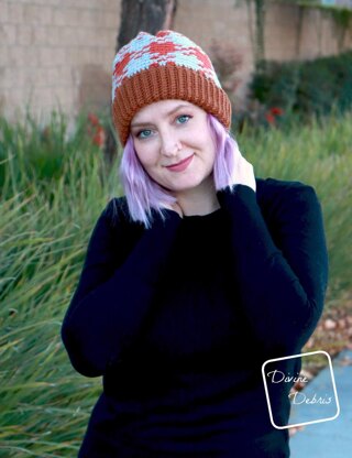 Pretty in Gingham Beanie