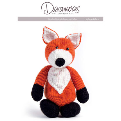 Deramores Woodland Creatures Francesca the Fox in Deramores Studio DK - Downloadable PDF