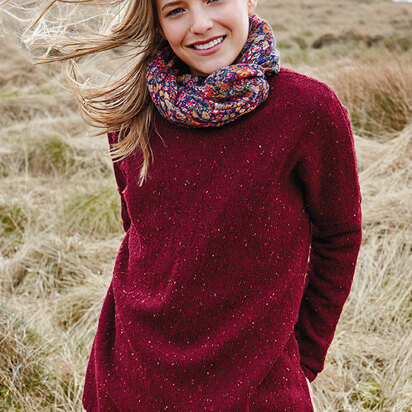 Roden Sweater in Rowan Valley Tweed - Downloadable PDF