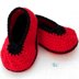 Simple Red Baby Booties, Shoes Easy Crochet Pattern