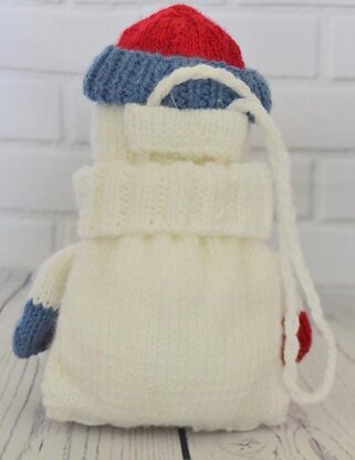Snowman Baggles Gift Bag
