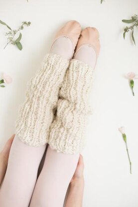 One Skein Knit Leg Warmer Pattern