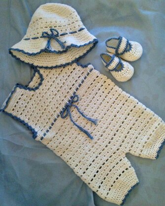 Baby Boy Romper Outfit