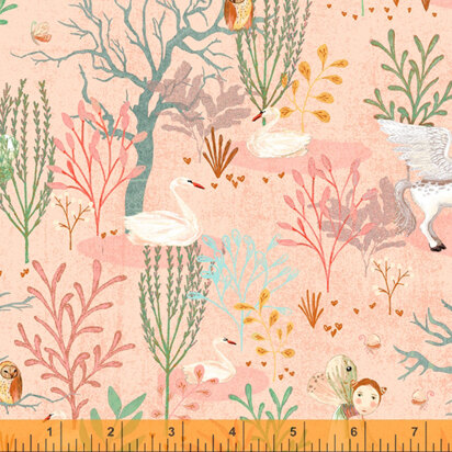 Windham Fabrics Forest Fairies - Fairy Forest Peach