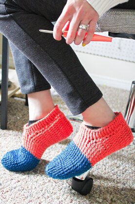 Dipped Lolly Slippers