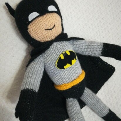 Knitting Batman